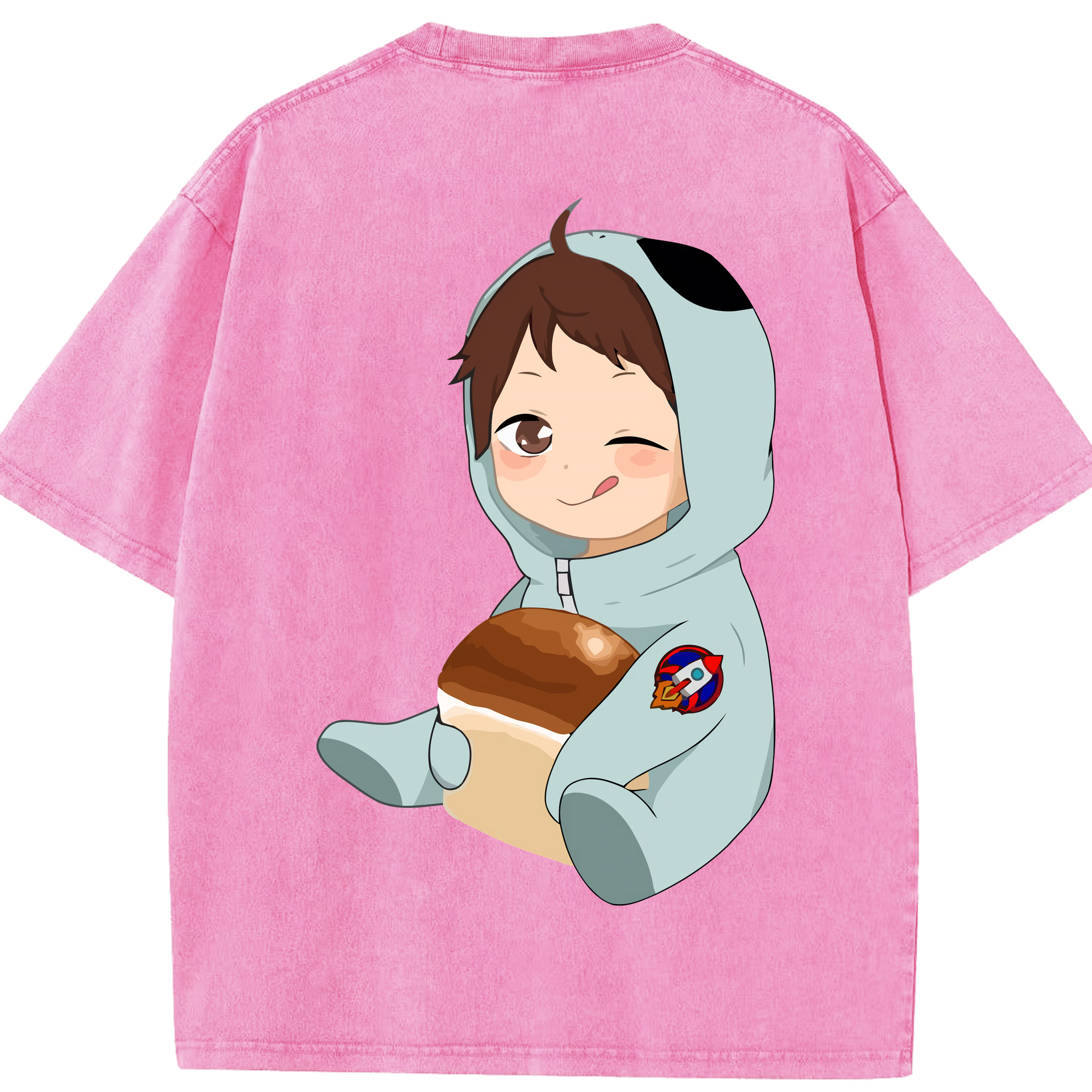 （画像用） ハイキュー!! Haikyu!! 綿100% ヴィンテージ風 半袖Tシャツ（背面プリント）